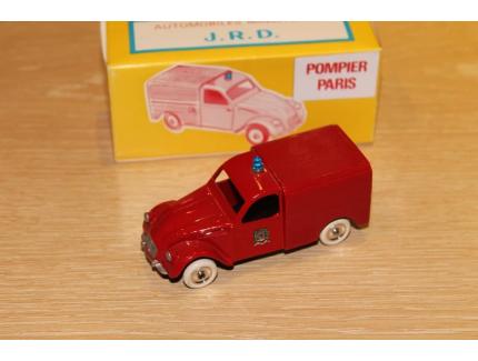 CITROEN 2CV POMPIERS PARIS JRD 1/43°