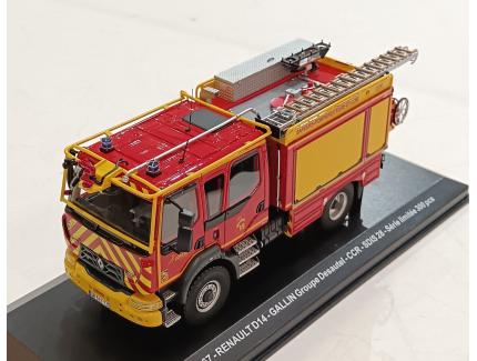 RENAULT D14 GALLIN DESAUTEL  CCR DIS28 ALERTE 1/43°