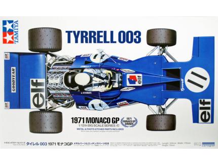 TYRELL 003 MONACO GP 1971 TAMIYA 1/12°