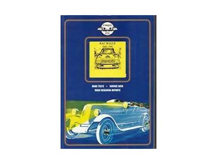 RAC RALLY 1982 - 1997 UNIQUE MOTOR BOOKS