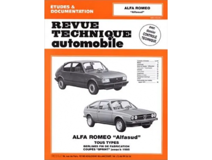 REVUE TECHNIQUE AUTOMOBILE ALFA ROMEO "ALFASUD"