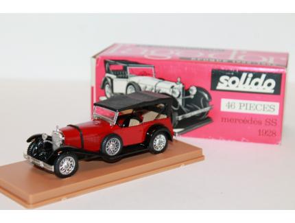 MERCEDES SS TORPEDO RED 1928 SOLIDO 1/43°