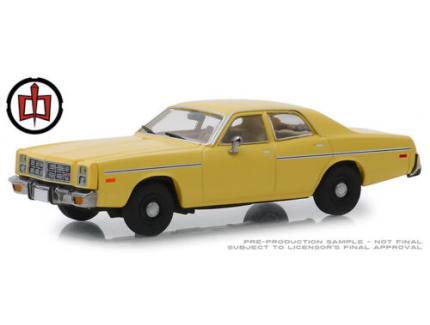 DODGE MONACO JAUNE 1978 GREENLIGHT 1/43°