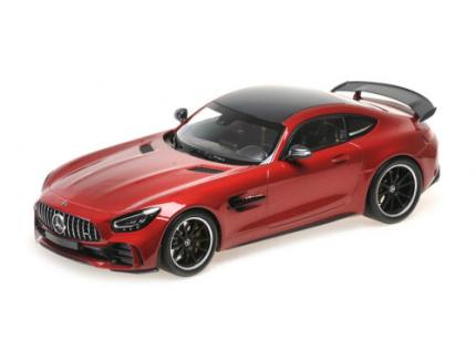 MERCEDES-AMG GTR 2021 RED METALLIC MINICHAMPS 1/18°