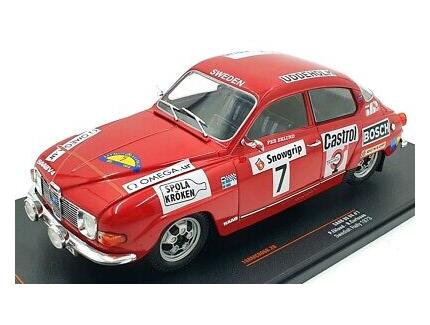 SAAB 96 VA N°7 RALLY SWEDISH 1973 IXO 1/18°