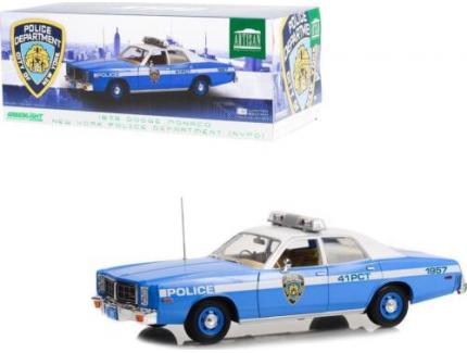 DODGE MONACO NYPD 1978 GREENLIGHT 1/18°