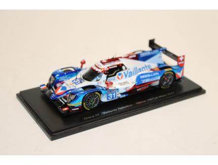 ORECA 07 VAILLANTE REBELLION 16ème 24H LE MANS 2017 N.PROST-J.CANAL-B.SENNA SPARK 1/43°