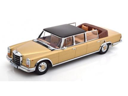 MERCEDES 600 W100 LANDAULET DOREE KKSCALE 1/18°