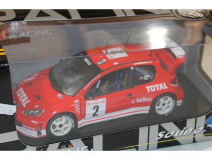 PEUGEOT 206 N°2 RALLY MONTE CARLO 2003 SOLIDO 1/18°