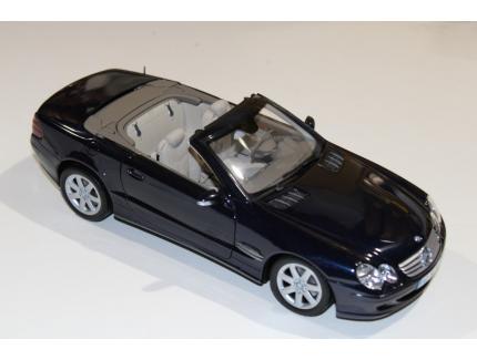 MERCEDES BENZ SL CLASS BLEU 2001 MINICHAMPS 1/18°