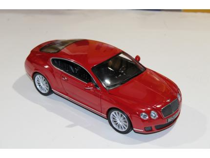 BENTLEY CONTINENTAL GT ROUGE 2008 MINCHAMPS 1/18°