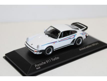 Porsche 911 Turbo Type 930 1976 Martini Racing WHITE - Minichamps 1/43
