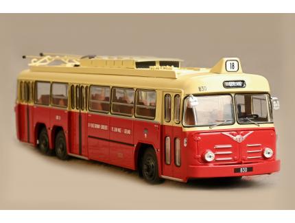 BERLIET VETRA VA3 B2 LIGNE 18 MINIATURES LYON 1/43