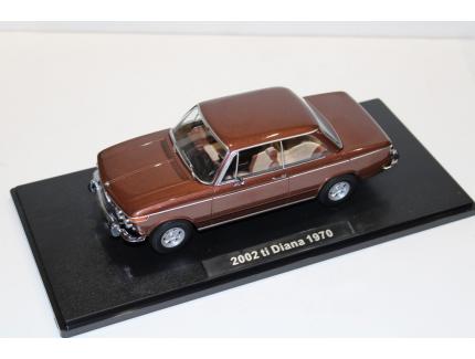 BMW 2002 TI DIANA MARRON 1970 KK SCALE 1/18°