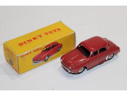 RENAULT DAUPHINE ROUGE 1956 DINKY TOYS 1/43°
