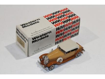 CHRYSLER IMPERIAL LE BARON PHAETON 1933 WESTERN MODELS 1/43°