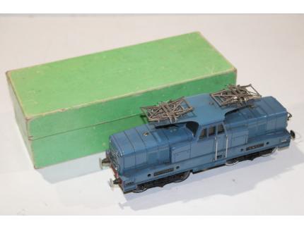 LOCOMOTIVE ELECTRIQUE BB 13001 1960 SNCF HORNBY MECCANO "0"