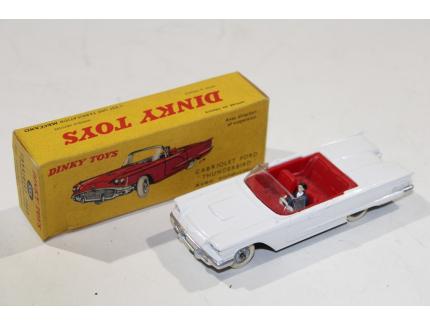 FORD THUNDERBIRD CABRIOLET BLANC 1955 DINKY TOYS 1/43°