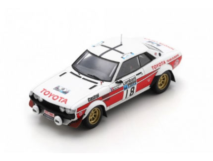 TOYOTA CELICA 2000 GT N°18 RALLYE LOMBARD RAC 1977 J-L.THERIER - M.VIAL SPARK 1/43°