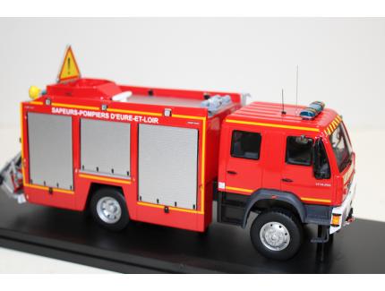 MAN LE 14.220 BEMAEX FSR SDIS "28 - EURE-ET-LOIR" YELLOW MARKING - ALERTE 1/43