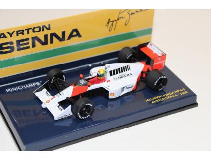 MCLAREN HONDA MP4/7 AYRTON SENNA 1989 - MINICHAMPS 1/43