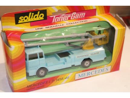 MERCEDES LP1418/46 NACELLE REPORTAGE TELE SOLIDO 1/43°