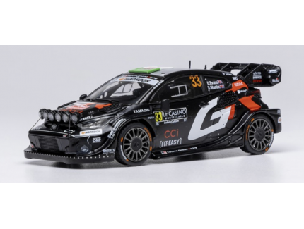 Toyota Yaris GR Hybrid Rally1 33 2nd Rallye Monte Carlo 2025  IXO 1/43