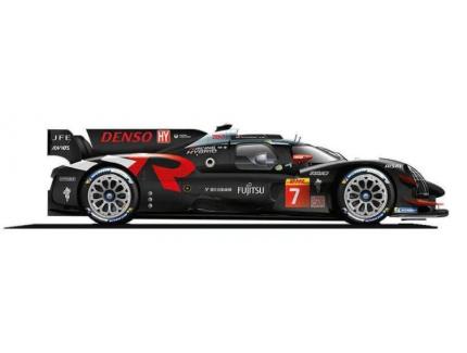 Toyota GR010 Hybrid #7 from Toyota Gazoo Racing Burago 1/43