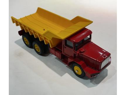 BERLIET GBO JAUNE ET  ROUGE DINKY 1/43