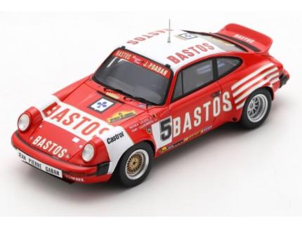 PORSCHE 911 SC N°5 Vainqueur Rallye du Condroz 1983 -P. Snijers - D. Colebunders SPARK 1/43