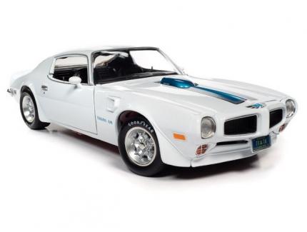 PONTIAC FIREBIRD T/A 1971 BLANCHE AUTO WORLD 1/18°