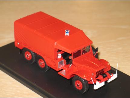 DODGE 6X6 POMPIERS DE LOUDEAC ALERTE 1/43°