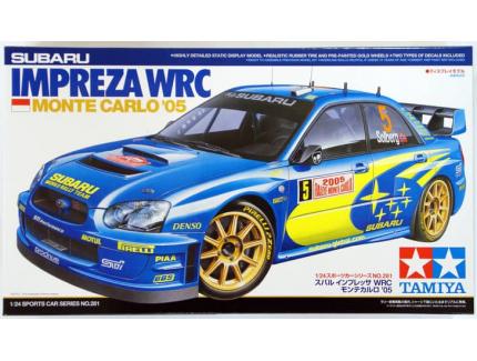 SUBARU IMPREZA WRC MONTE CARLO 2005 TAMIYA 1/24°