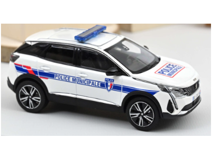 PEUGEOT 3008 2023 POLICE MUNICIPALE NOREV 1/43°