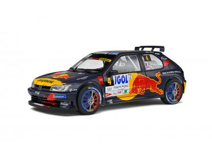 PEUGEOT 306 MAXI S.LOEB RALLYE MONT BLANC 2021 SOLIDO 1/18°