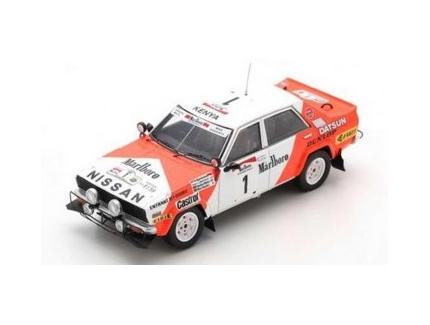 DATSUN VIOLET GT WINNER RALLY SAFARI 1982 S.MEHTA - M.DOUGHTY SPARK 1/43°