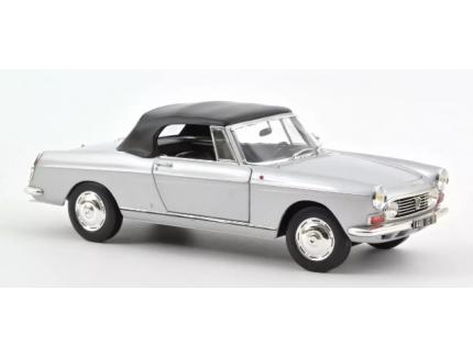 PEUGEOT 404 CABRIOLET 1957 SLIVER NOREV 1/18°