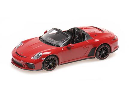 PORSCHE 911 SPEEDSTER ROUGE 2019 MINICHAMPS 1/43°