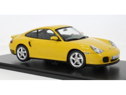Porsche 911 (996) Turbo 2000 jaune KK Scale 1/18