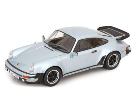 Porsche 911 (930) Turbo 3.3 Silver 1977 KK Scale 1/18