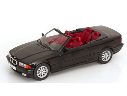 BMW E36 Cabriolet 1996 Black Model Car 1/18