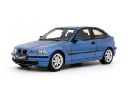 BMW E46 318 TI Compact Bleu Otto 1/18