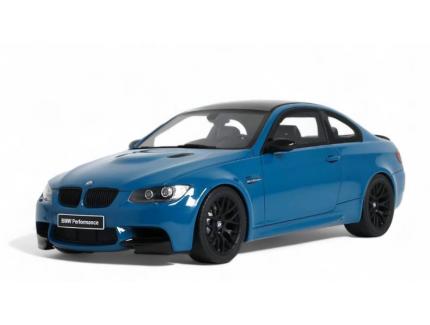 BMW M3 E92 bleu GT Spirit 1/18