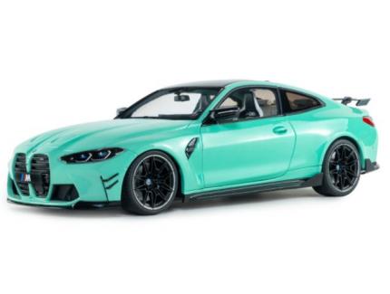 BMW M4 Competition Turquoise Solido 1/18