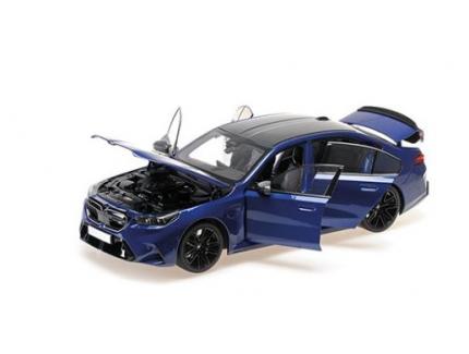 BMW M5 2024 Blue Metallic Minichamps 1/18