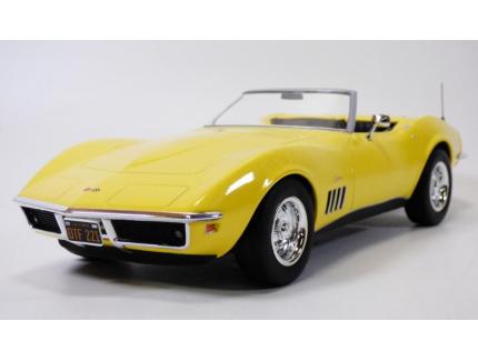 CHEVROLET CORVETTE cabriolet jaune Daytona 1969  NOREV 1/18