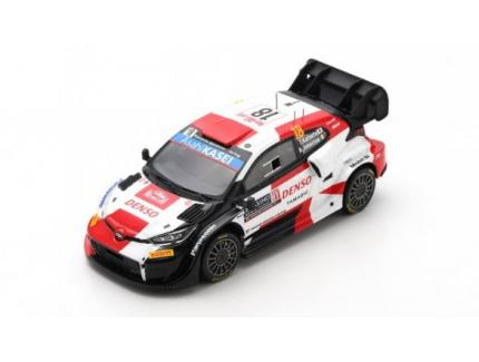 TOYOTA GR YARIS RALLY N°69 WRT RALLYE MONTE CARLO 2022 ROVANPERA - JOHNSTON SPARK 1/43°