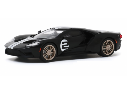 FORD GT '66 HERITAGE EDITION BLACK 2017 GREENLIGHT 1/43°