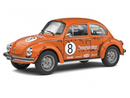 VOLKSWAGEN BEETLE 1303 N°8 ORANGE SOLIDO 1/18°