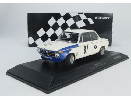 BMW 2002 TIK N°87 HAHNE GP BRNO 1969 MINICHAMPS 1/18°